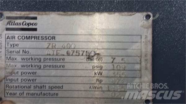 Atlas Copco ZR 400 Compresores