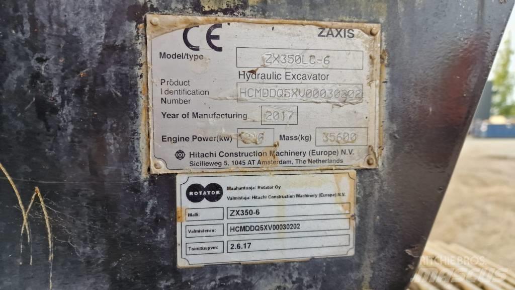 Hitachi ZX 350 LC-6 Excavadoras de cadenas