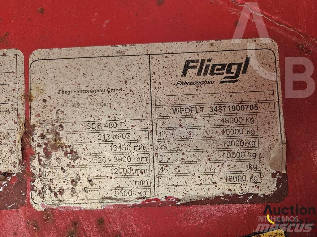 Fliegl SDS 480 T Semirremolques con caja de lona