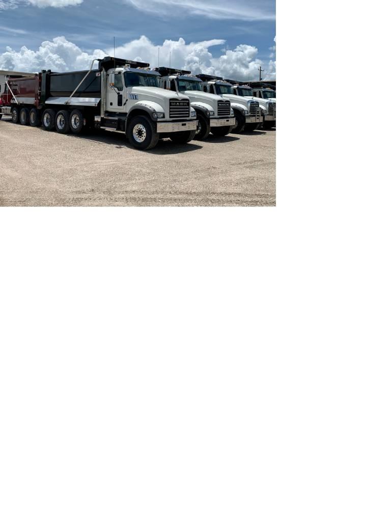 Mack Tri Axle Dump Camiones bañeras basculantes o volquetes