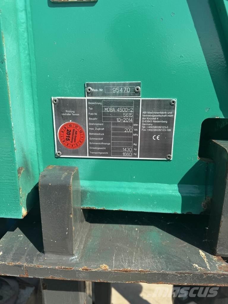 ABI MDBA 4500-2 Taladros
