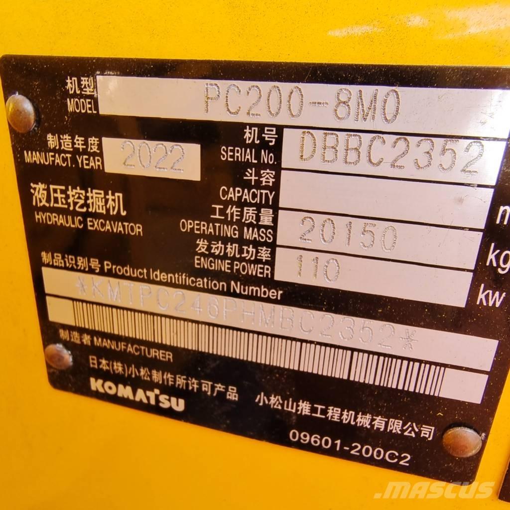Komatsu PC 200 Excavadoras de cadenas