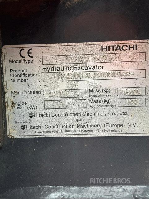 Hitachi ZX 33 U-6 Mini excavadoras < 7t