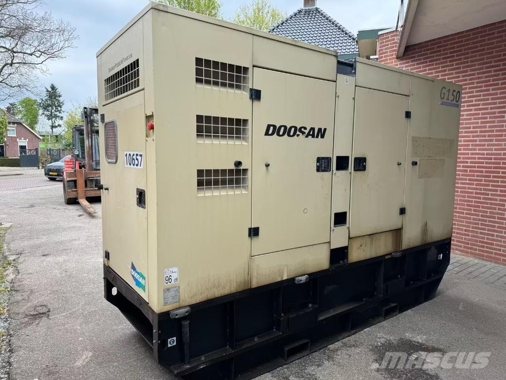 Doosan 150 KVA Generadores diesel