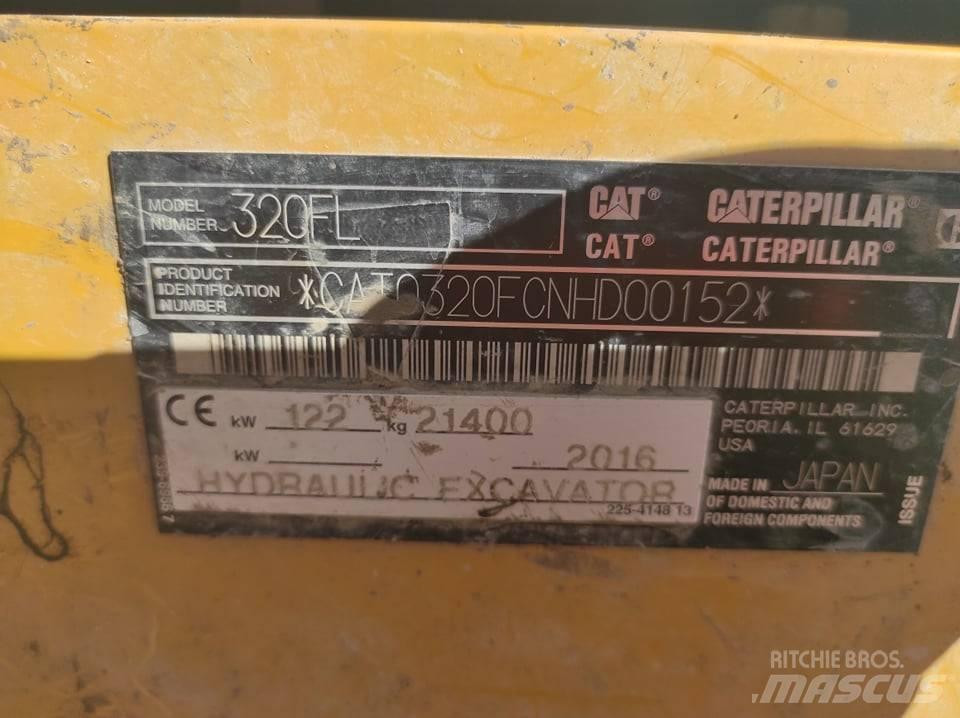 CAT 320 FL 3D Excavadoras de cadenas