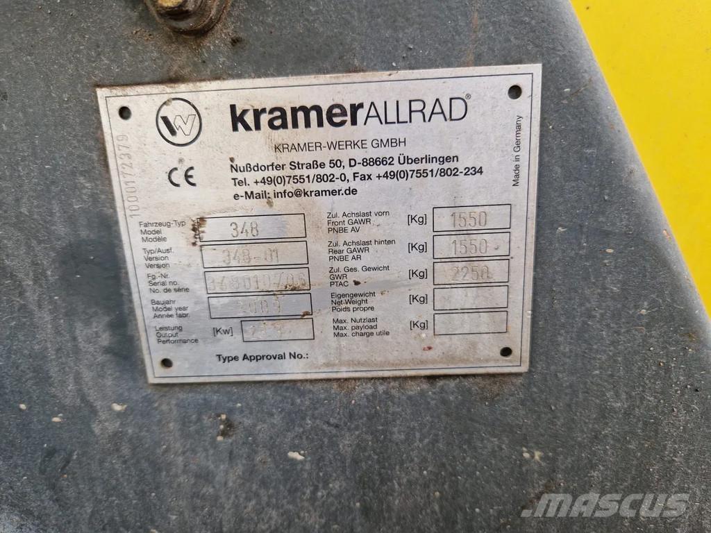 Kramer 350 Cargadoras sobre ruedas