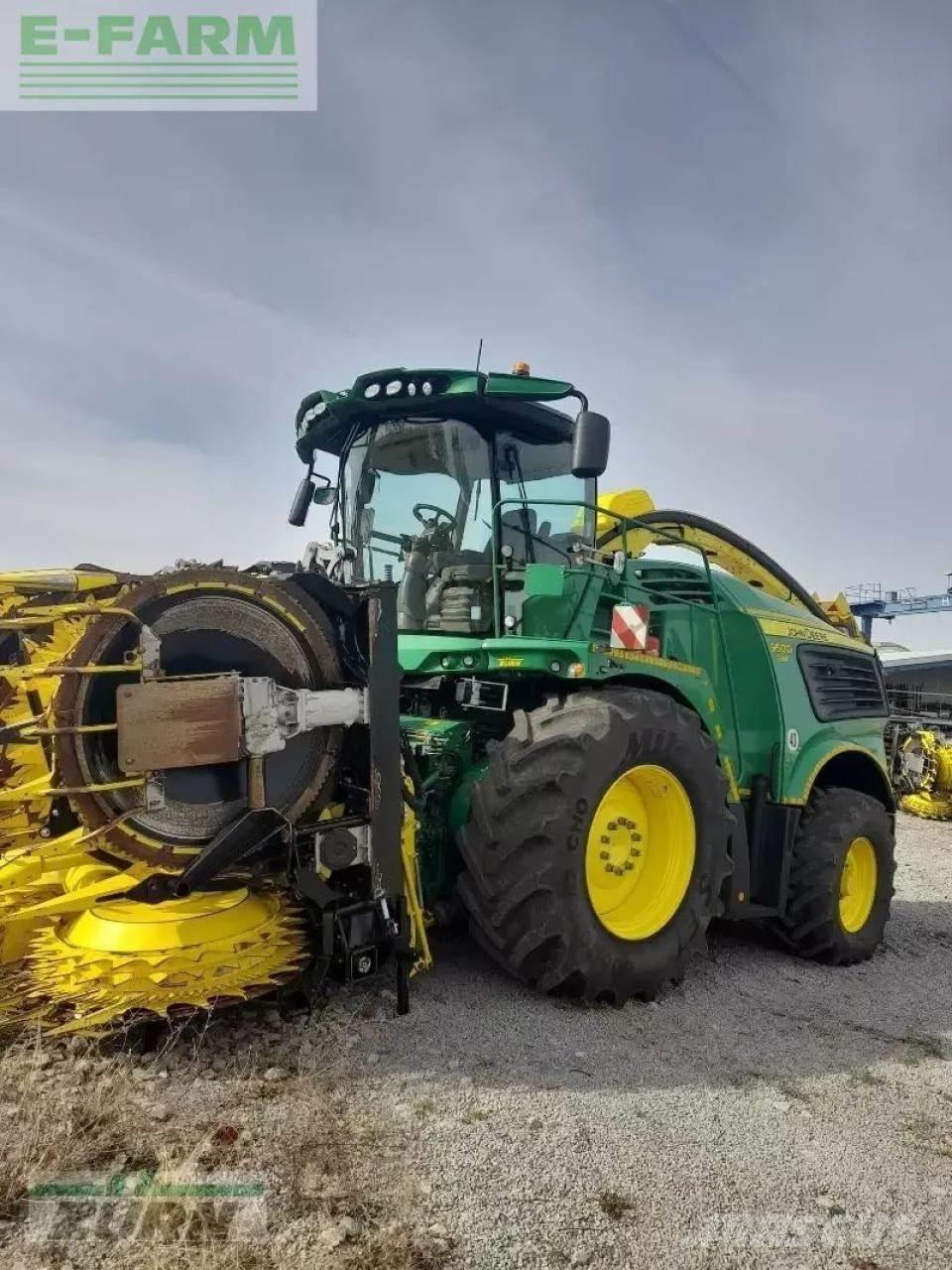John Deere 9500 Picadoras de forraje autopropulsadas