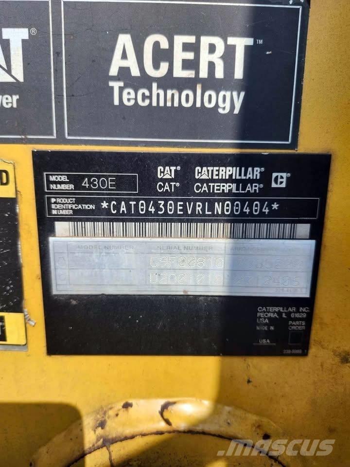 CAT 430 E Retrocargadoras