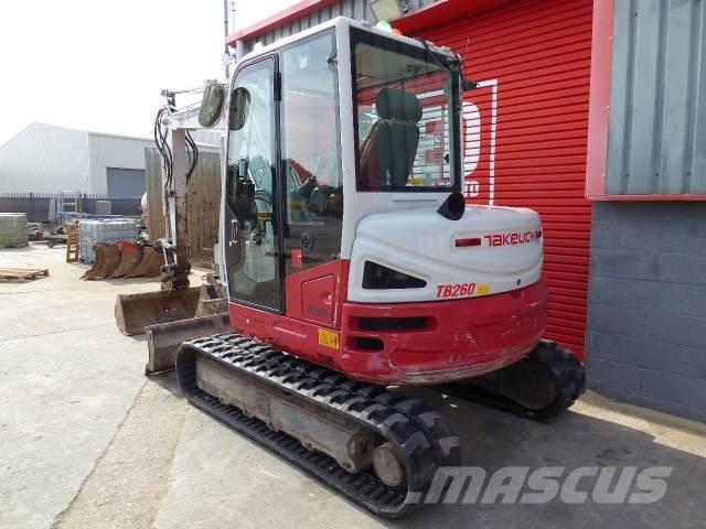 Takeuchi TB 260 Mini excavadoras < 7t