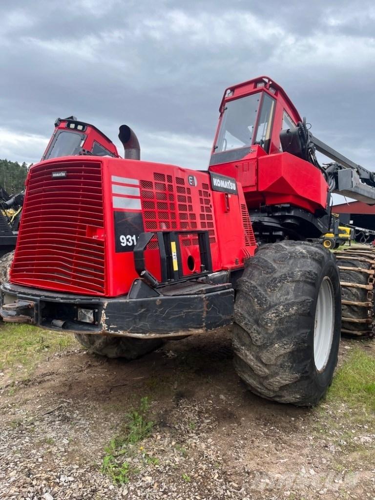 Komatsu 931.1 Cosechadoras