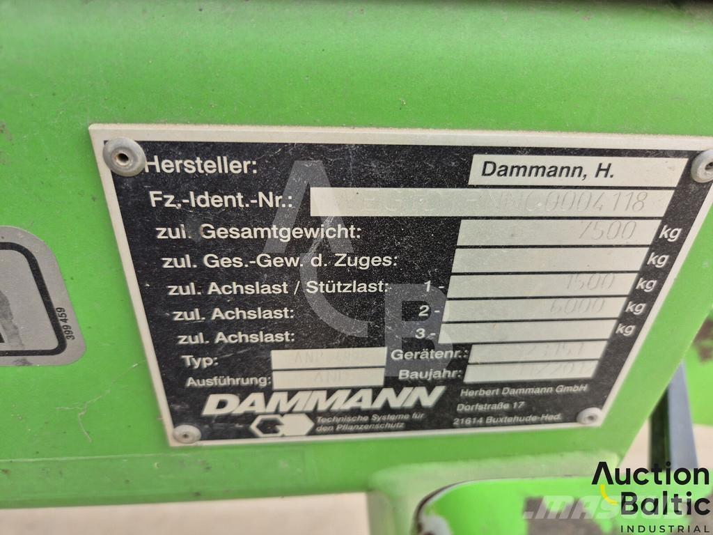 Dammann ANP 4027 Pulverizadores arrastrados
