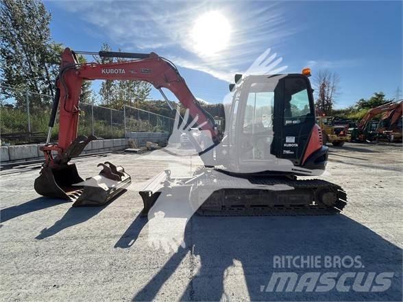 Kubota KX080-4 Excavadoras de cadenas