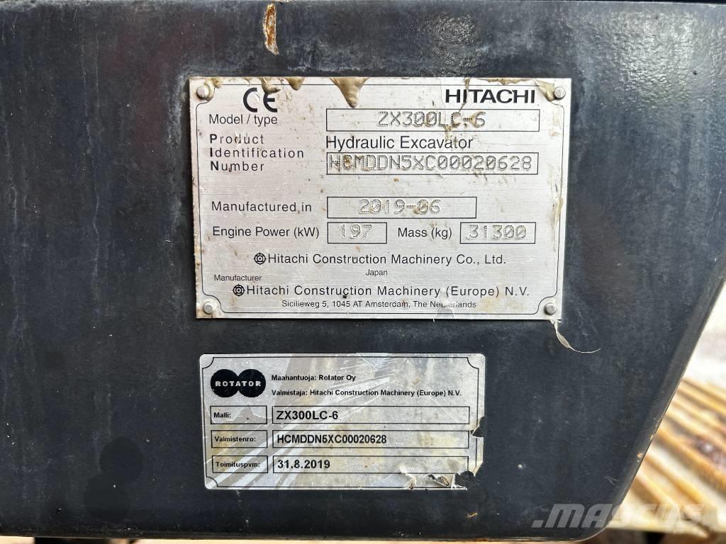 Hitachi ZX 300 LC-6 Excavadoras de cadenas