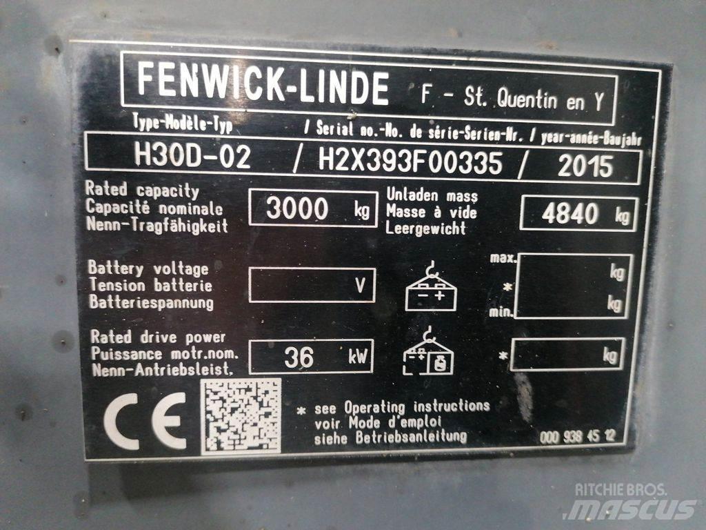 Linde H30D-02 Carretillas diesel