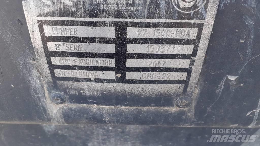 Mz Imer MZ-1500-HDA Dúmpers de obra