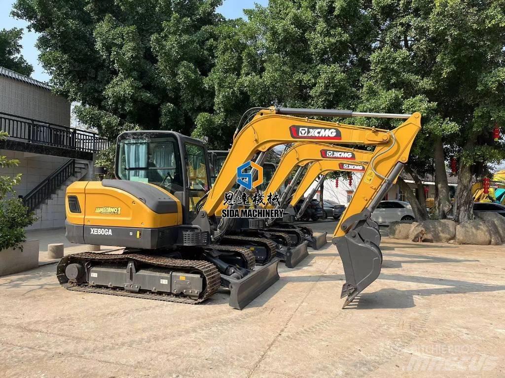 XCMG xe60ga Mini excavadoras < 7t