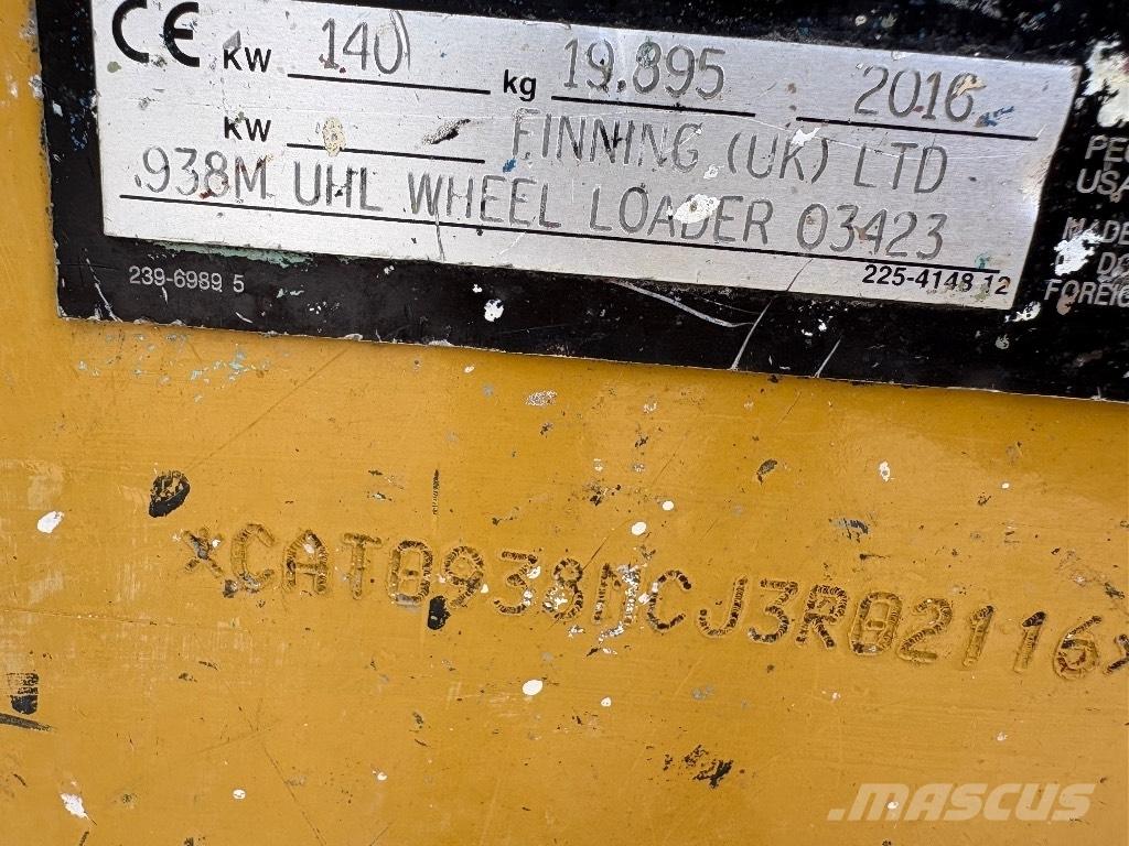 CAT 938 M Cargadoras sobre ruedas