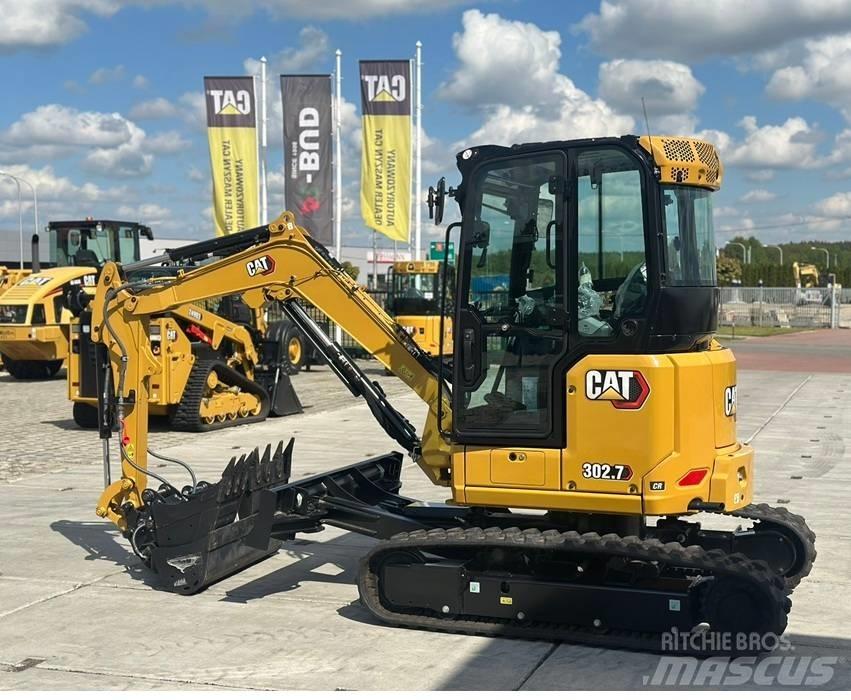 CAT 302.7 CR Mini excavadoras < 7t