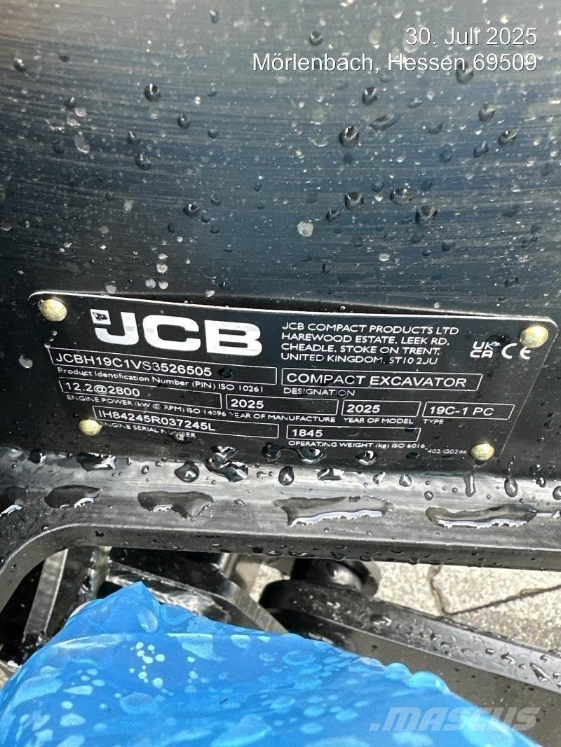 JCB 19C-1 Mini excavadoras < 7t