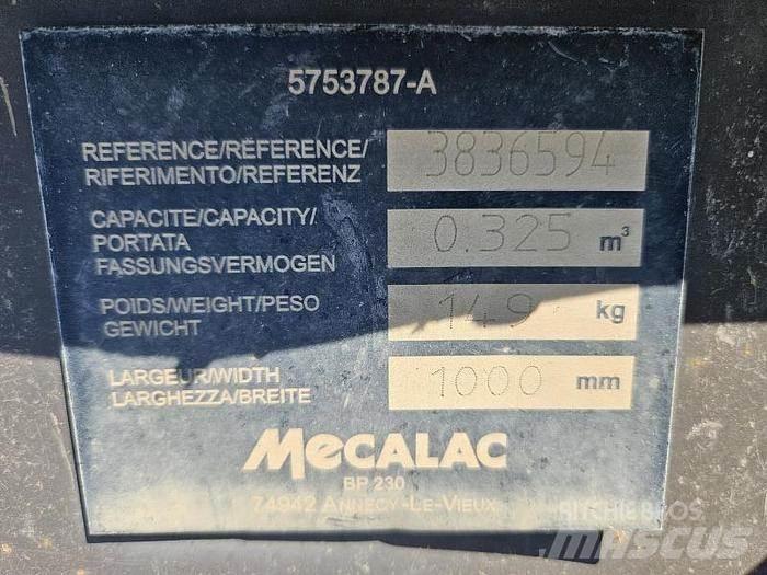 Mecalac Connect Cucharones