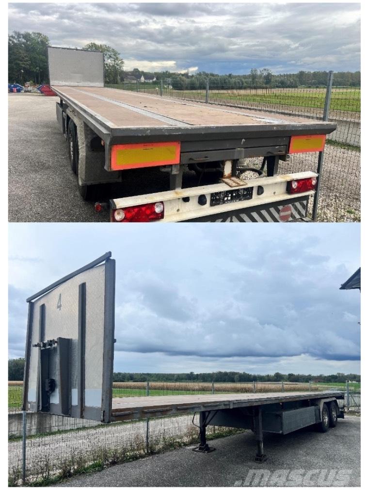 Meusburger MPS2 Semirremolques de plataformas planas/laterales abatibles
