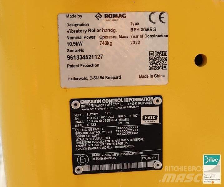 Bomag BPH 80/65 S Vibradores