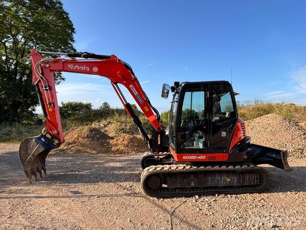 Kubota KX 080-4 Mini excavadoras < 7t