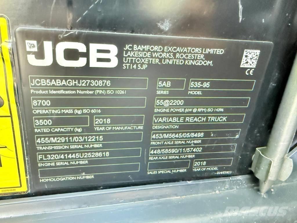 JCB 535-95 Carretillas telescópicas