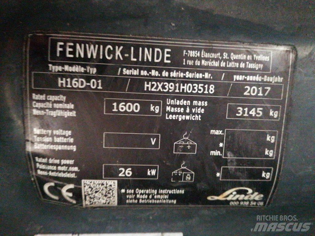 Linde H16D-01 Carretillas diesel