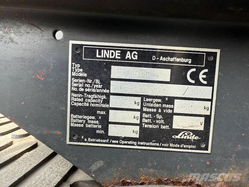 Linde H 150 D Carretillas diesel