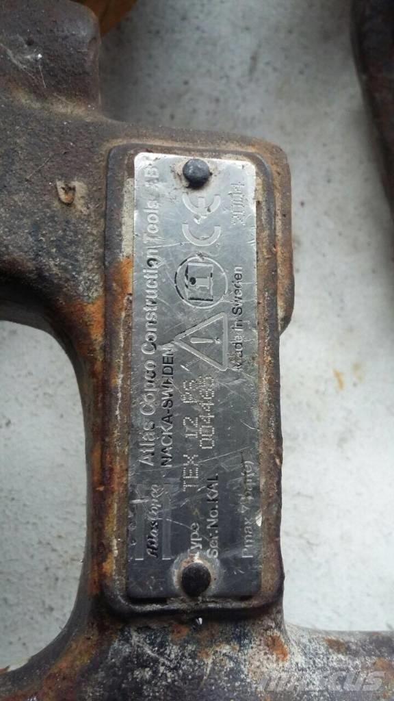 Atlas Copco TEX 250 Martillos hidráulicos
