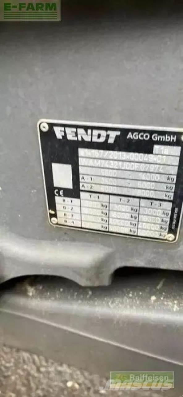 Fendt 724 vario Tractores