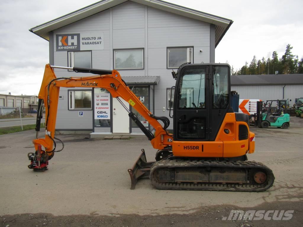 Hanix H 55 DR Mini excavadoras < 7t