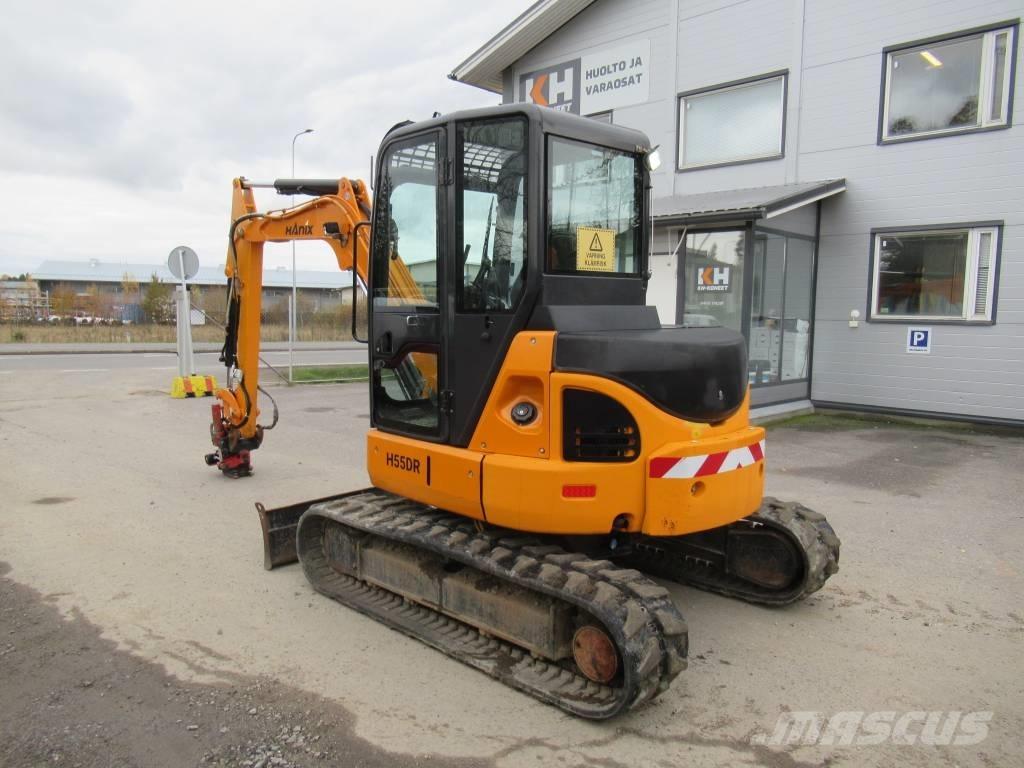 Hanix H 55 DR Mini excavadoras < 7t
