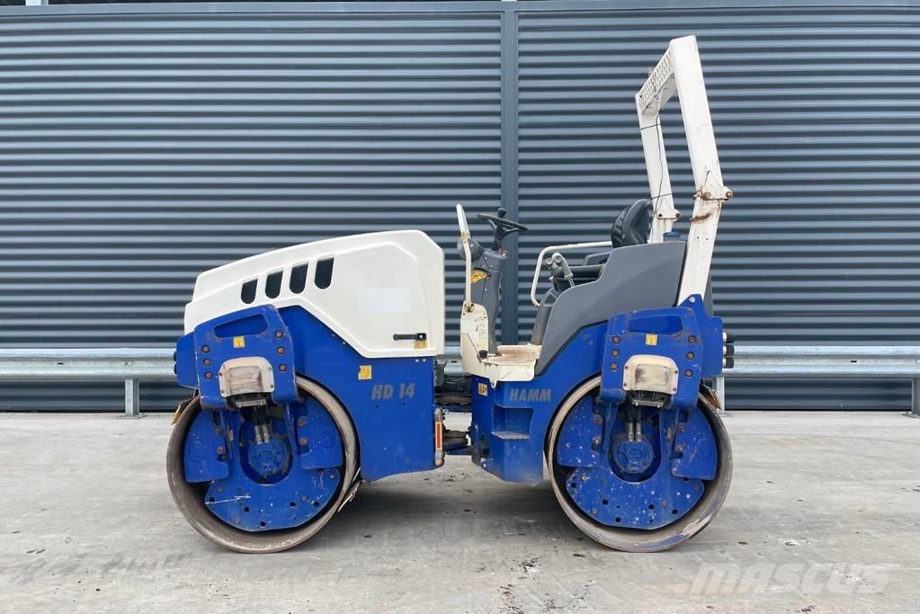 Hamm HD 14 VV Rodillos de doble tambor