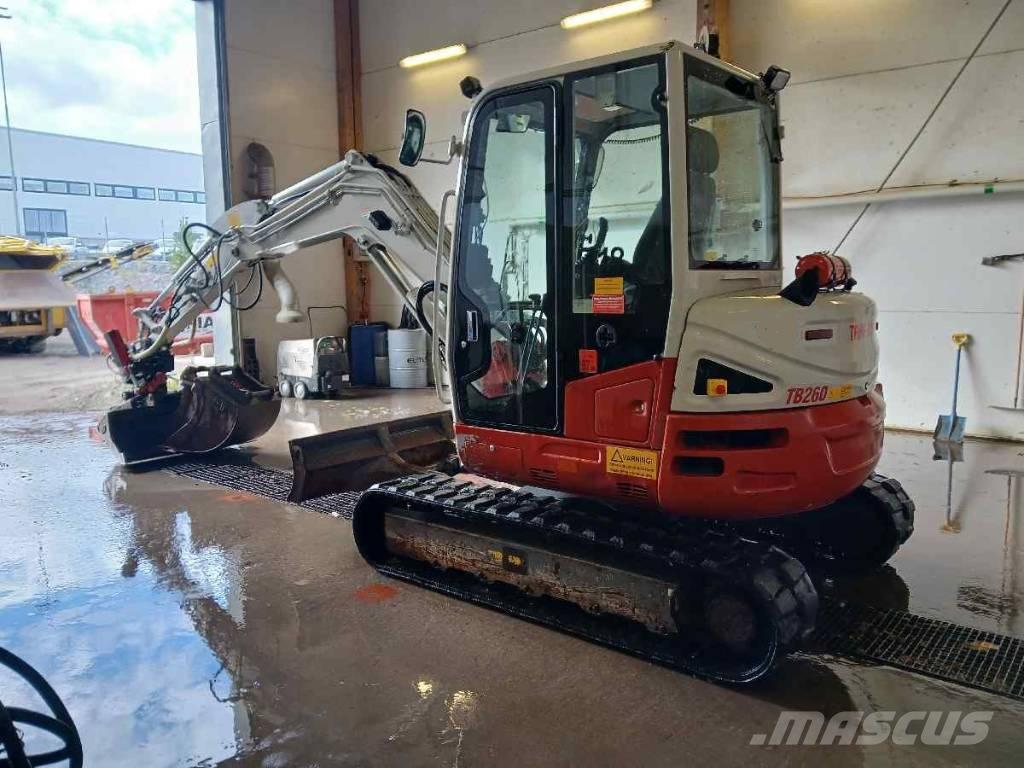 Takeuchi TB 260 Mini excavadoras < 7t
