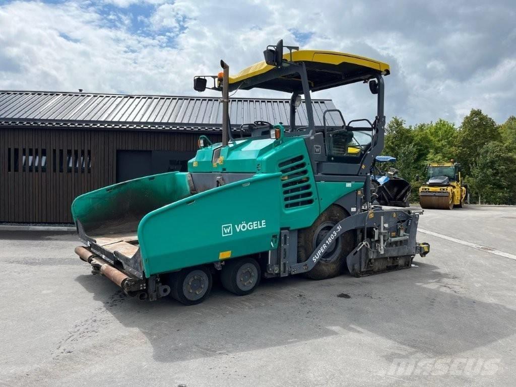 Vögele Super 1803-3i Asfaltadoras