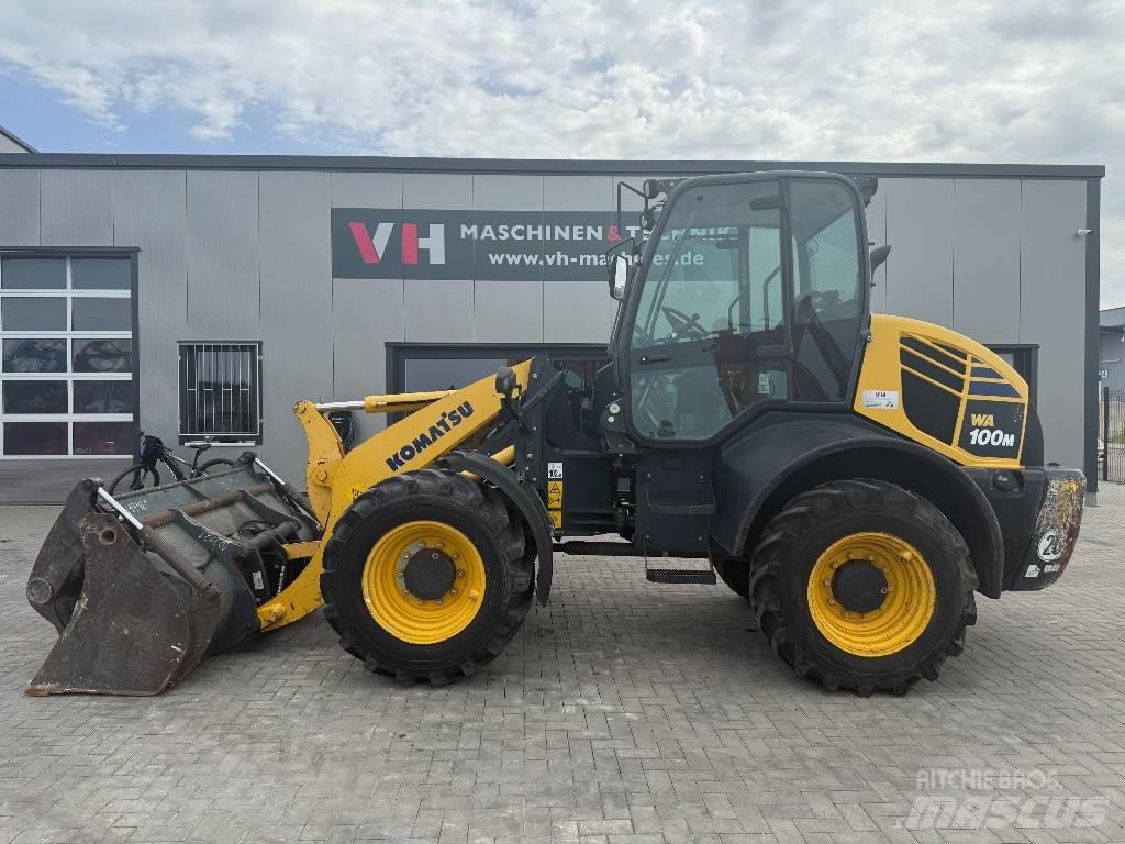 Komatsu WA 100 M-7 Cargadoras sobre ruedas