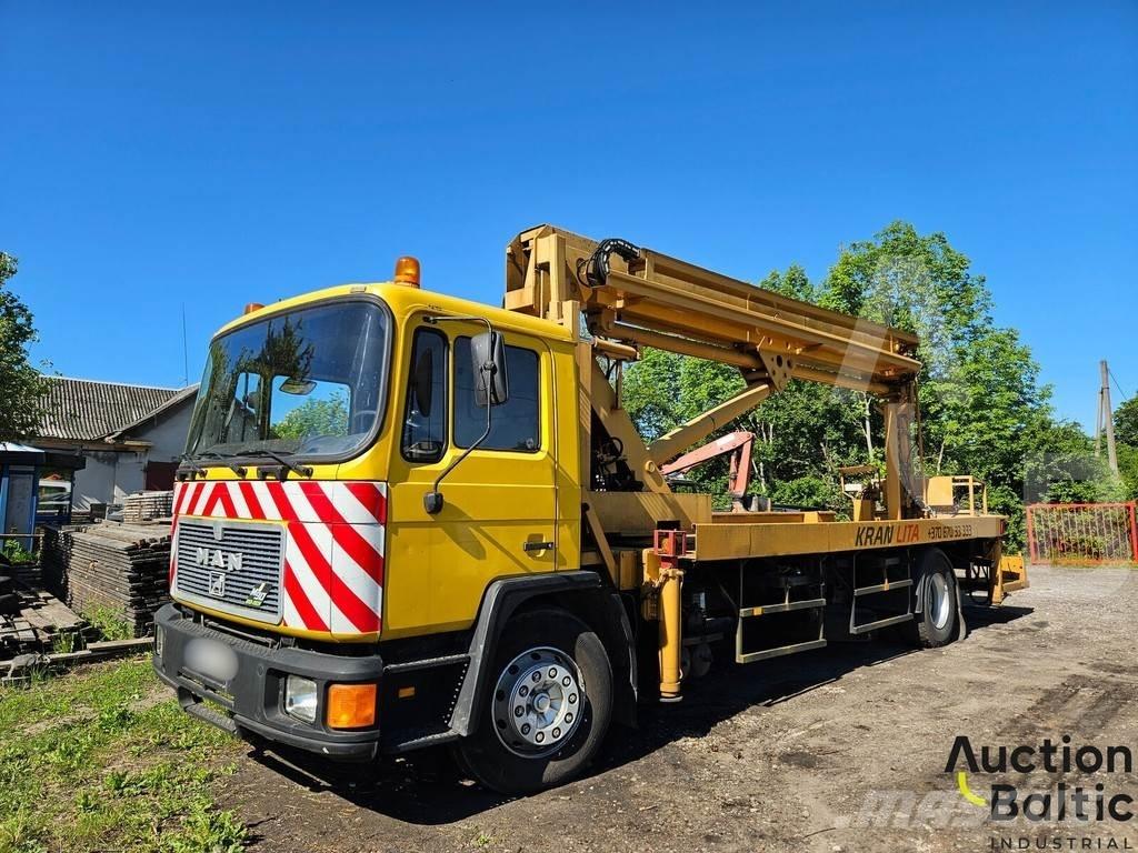 MAN M90 Plataformas sobre camión