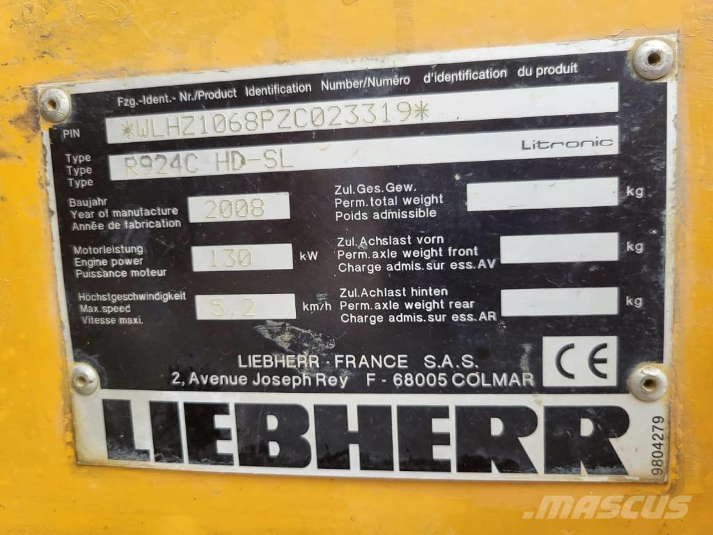 Liebherr R924 C SL Excavadoras de cadenas