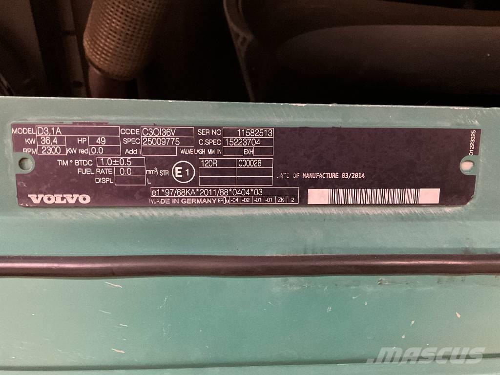 Volvo L 25 F Cargadoras sobre ruedas