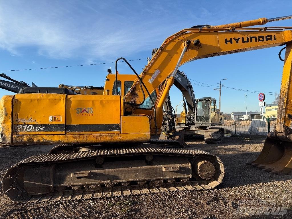 Hyundai 210Lc Excavadoras de cadenas