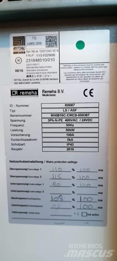  Remeha ELW 50-100 Generadores de gas
