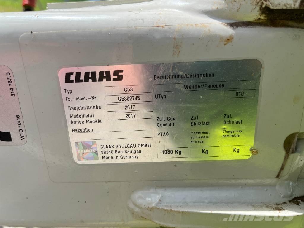 CLAAS Volto 800 Rastrillos y henificadores