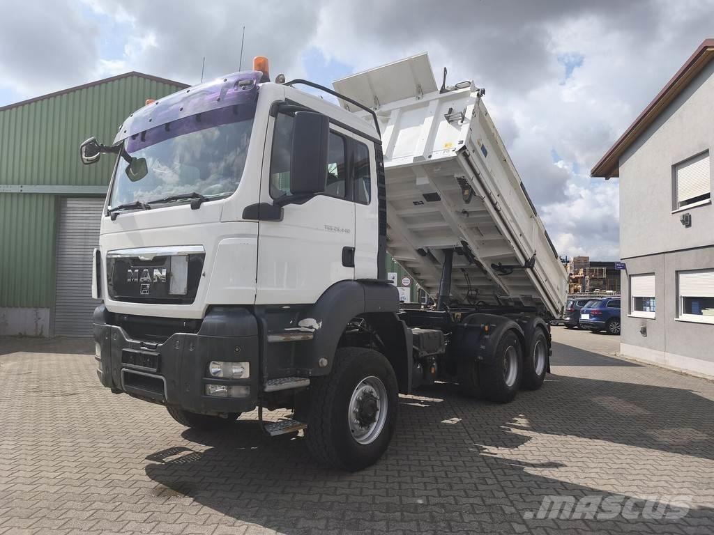 MAN TGS 26.400 Camiones bañeras basculantes o volquetes