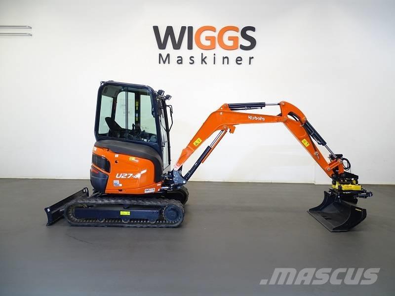 Kubota U 27-4 Mini excavadoras < 7t