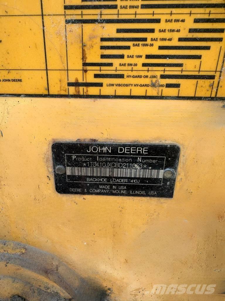 John Deere 410 J Retrocargadoras