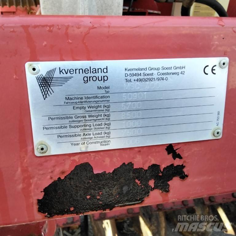 Kverneland MSC 400 Sembradoras