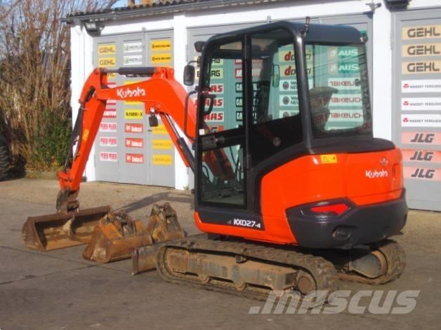 Kubota KX027-4 Mini excavadoras < 7t