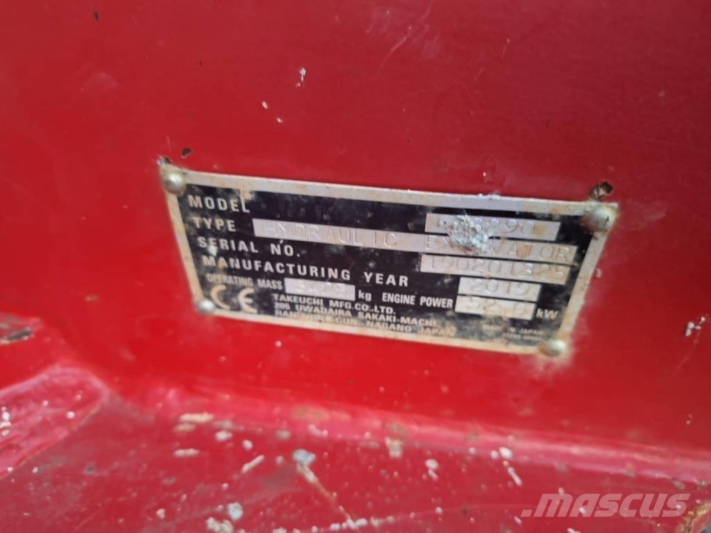 Takeuchi TB 290 Excavadoras 7t - 12t